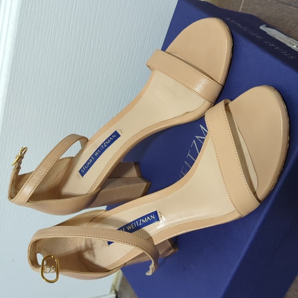 Stuart Weitzman Nearlynude Beige Heels - Picture 2 of 4